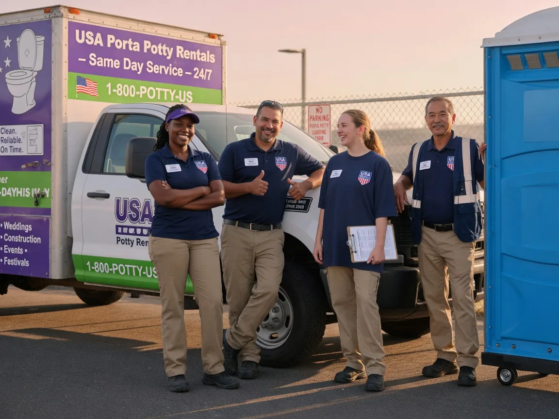 Porta Potty Rental company in Lowell, IN