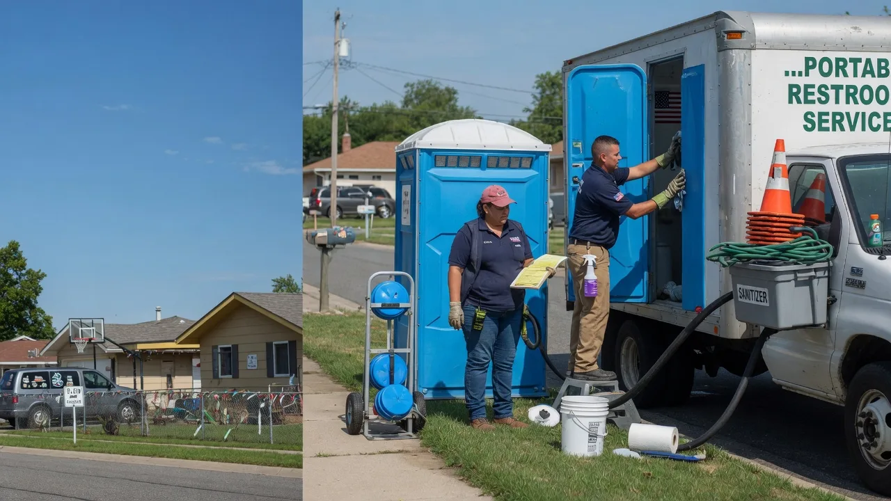 Portable Toilet Rental in Lowell, IN near me